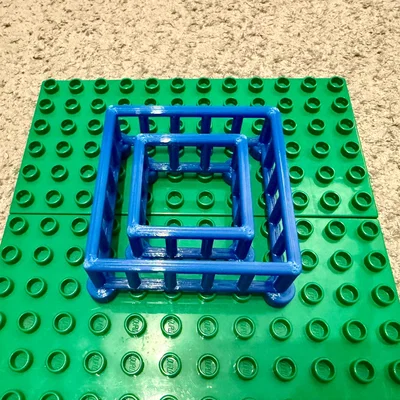 Hàng rào nhốt thú tương thích hoàn toàn Lego Duplo (2 kích thước)
