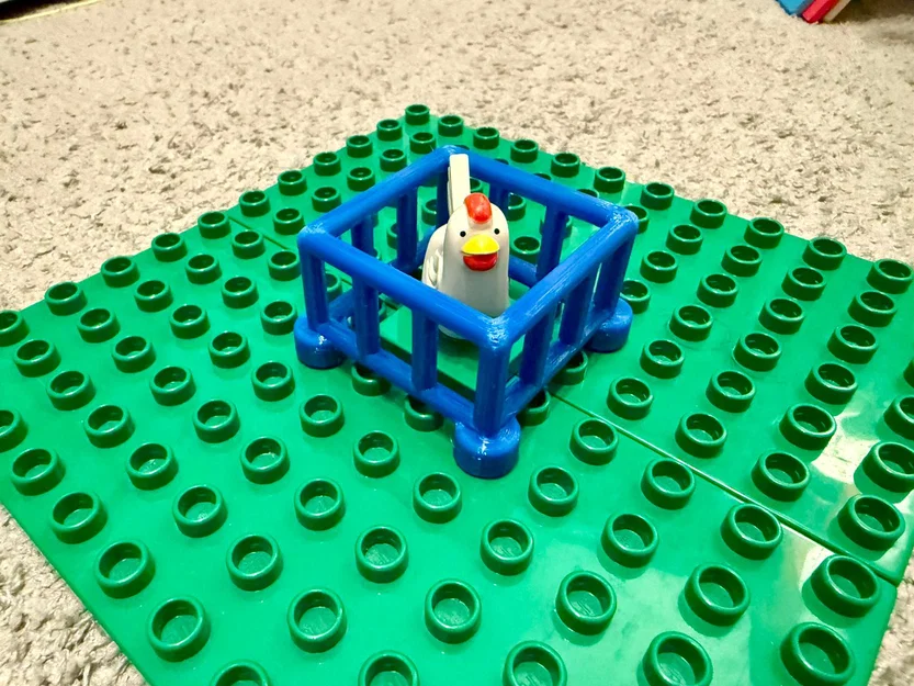 Hàng rào nhốt thú tương thích hoàn toàn Lego Duplo (2 kích thước) - Image 4