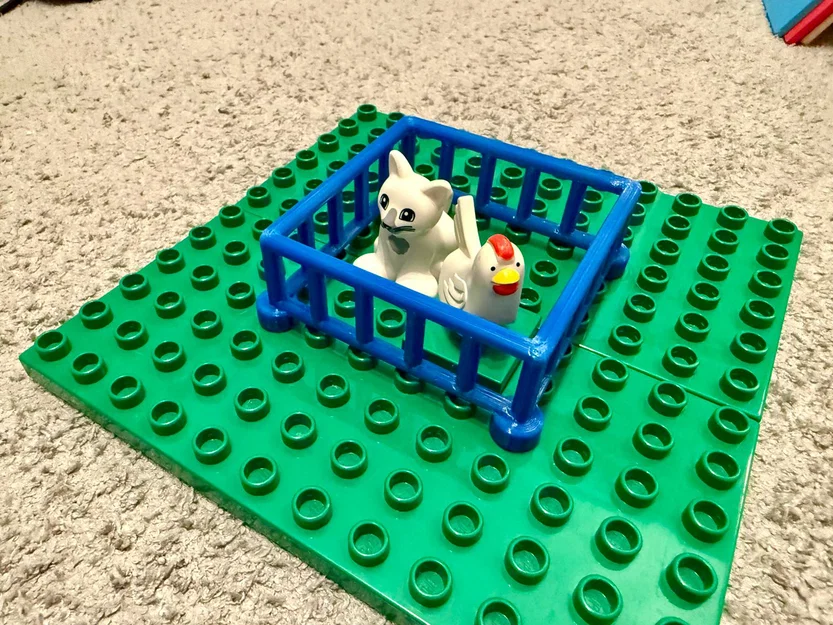 Hàng rào nhốt thú tương thích hoàn toàn Lego Duplo (2 kích thước) - Image 5
