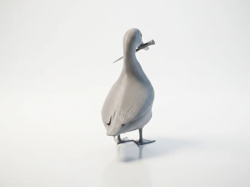 Mô hình vịt cầm dao độc đáo in 3D - Image 2
