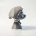 Mô hình chú vịt uống cà phê buổi sáng in 3D đáng yêu - Thumbnail 3
