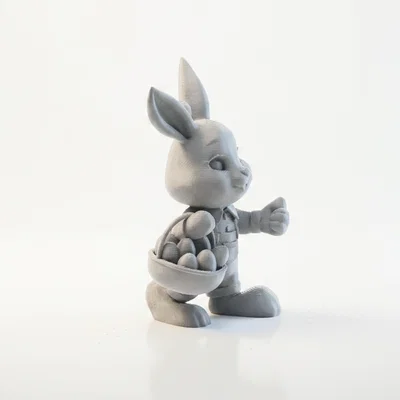Mô hình tượng chú thỏ Phục sinh in 3D