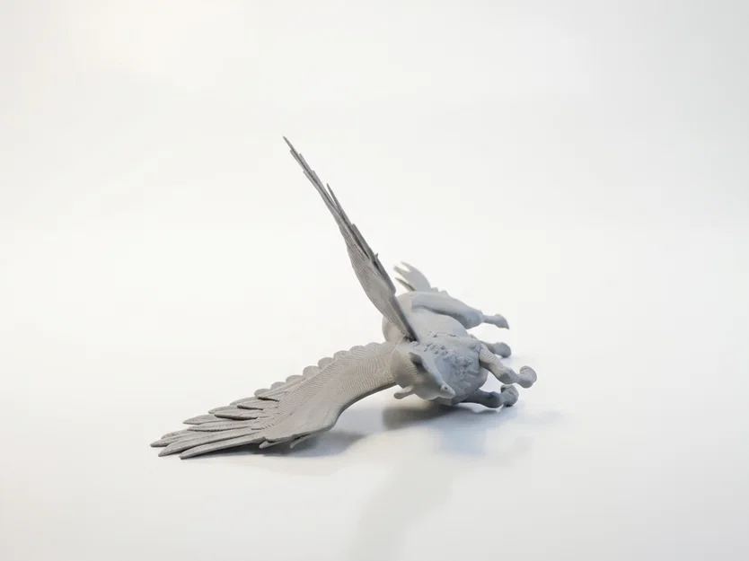 Mô hình 3D Ngựa có cánh Eagle Horse huyền thoại - Image 1