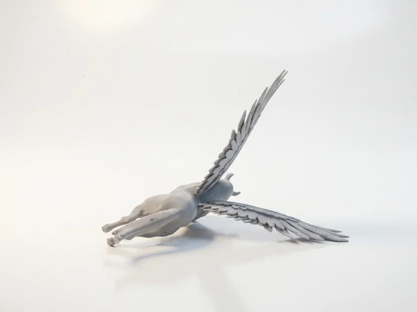 Mô hình 3D Ngựa có cánh Eagle Horse huyền thoại - Image 3