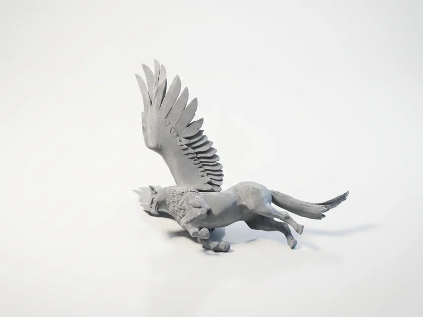 Mô hình 3D Ngựa có cánh Eagle Horse huyền thoại - Image 4