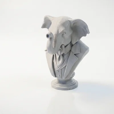 Mô hình in 3D Tượng Voi Quý Ông