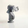 Mô hình in 3D Tượng Voi Quý Ông - Thumbnail 3