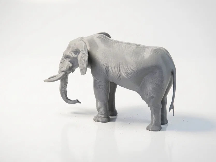 Mô hình tượng Voi 3D in ấn chất lượng cao - Image 4