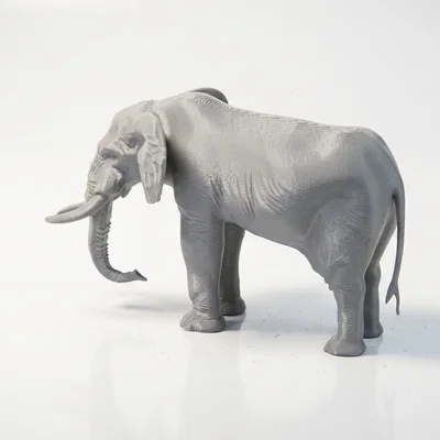 Mô hình tượng Voi 3D in ấn chất lượng cao