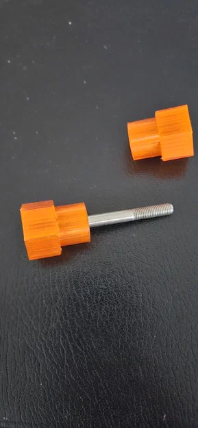 Nắp vặn tay nắm cho bu lông và đai ốc 1/4 inch in 3D - Image 3