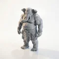 Mô hình Chiến binh Voi Fantasy - Tượng sưu tầm in 3D - Thumbnail 1