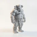 Mô hình Chiến binh Voi Fantasy - Tượng sưu tầm in 3D - Thumbnail 2