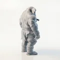 Mô hình Chiến binh Voi Fantasy - Tượng sưu tầm in 3D - Thumbnail 3