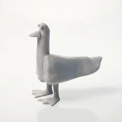 Mô hình tượng vịt dễ thương in 3D