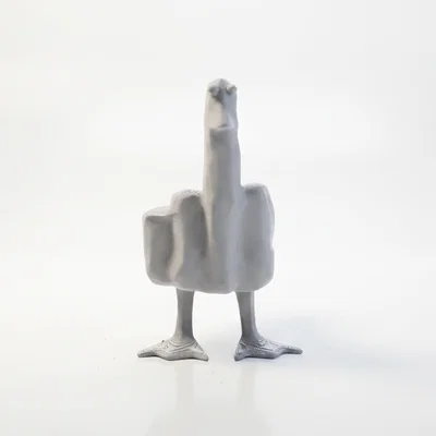 Mô hình tượng vịt dễ thương in 3D