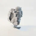 Mô hình gà tây cáu kỉnh in 3D (Grumpy Turkey Figurine) - Thumbnail 3