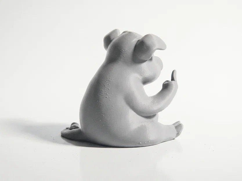 Mô hình in 3D tượng heo FU siêu tinh nghịch - Image 3