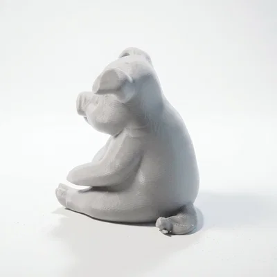 Mô hình in 3D tượng heo FU siêu tinh nghịch