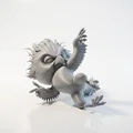 Mô Hình Chim Chiến Binh - Tượng Sưu Tầm In 3D Độc Đáo - Thumbnail 1