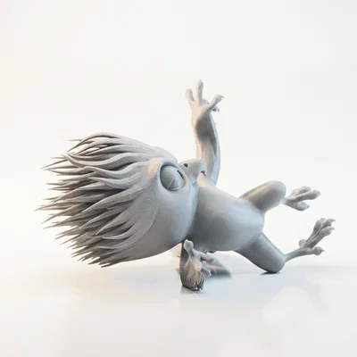 Mô Hình Chim Chiến Binh - Tượng Sưu Tầm In 3D Độc Đáo