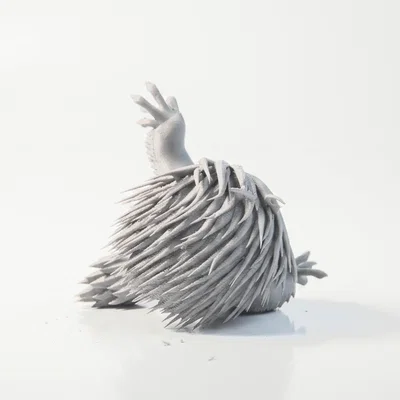 Mô Hình Chim Chiến Binh - Tượng Sưu Tầm In 3D Độc Đáo