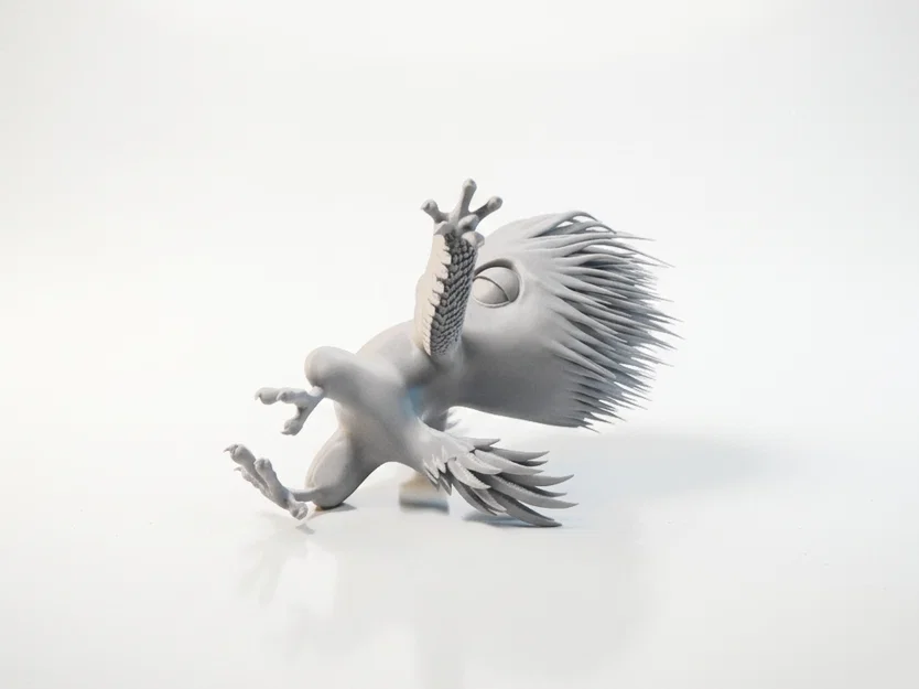 Mô Hình Chim Chiến Binh - Tượng Sưu Tầm In 3D Độc Đáo - Image 4