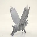 Mô hình heo bay có cánh 3D - Tượng heo xinh xắn in 3D - Thumbnail 3