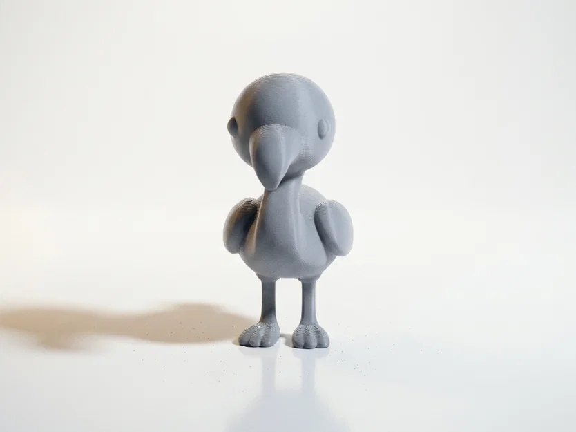 Mô hình in 3D chim hồng hạc trang trí (Flamingo Figurine) - Image 2