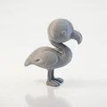 Mô hình in 3D chim hồng hạc trang trí (Flamingo Figurine) - Thumbnail 3