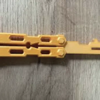 Mô hình dao bướm tập luyện Keylisong 3D giải trí an toàn