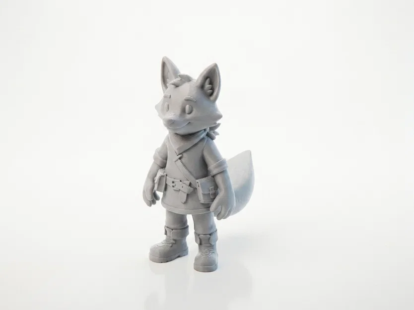Mô hình 3D in ấn nhân vật Cáo nhân hóa (Fox Boy) - Image 1