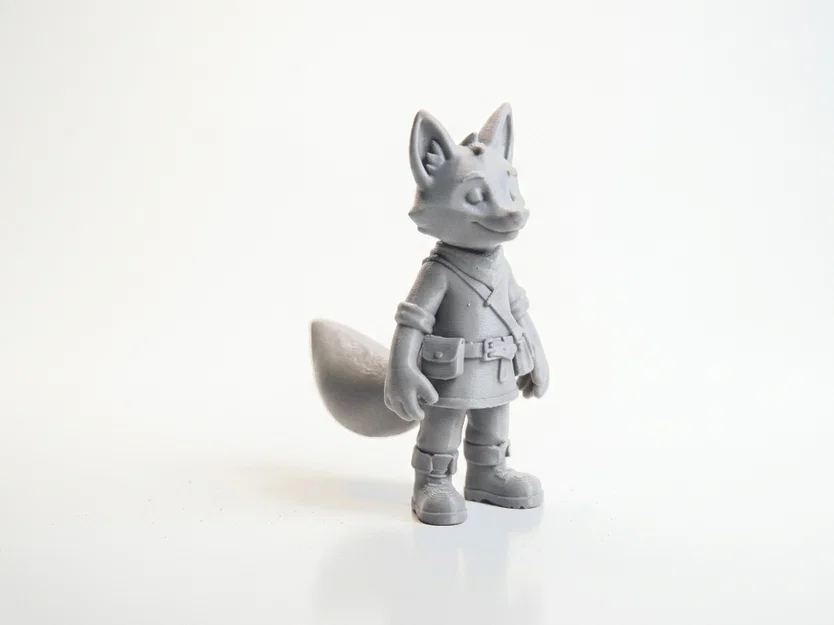Mô hình 3D in ấn nhân vật Cáo nhân hóa (Fox Boy) - Image 2