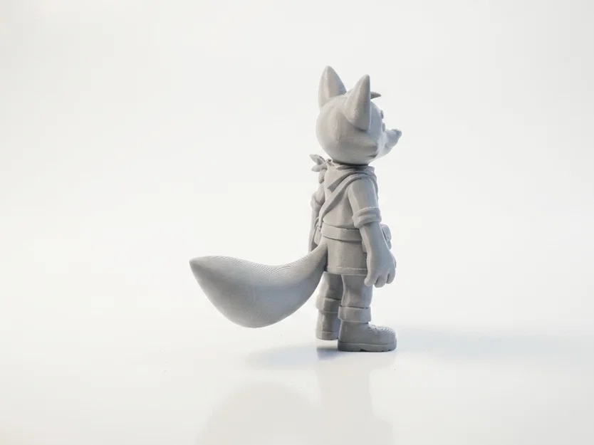 Mô hình 3D in ấn nhân vật Cáo nhân hóa (Fox Boy) - Image 3