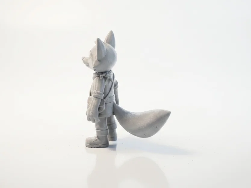 Mô hình 3D in ấn nhân vật Cáo nhân hóa (Fox Boy) - Image 4