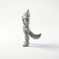 Mô hình chú cáo giơ tay đáng yêu (Fox with Hands Up) - File in 3D - Thumbnail 4