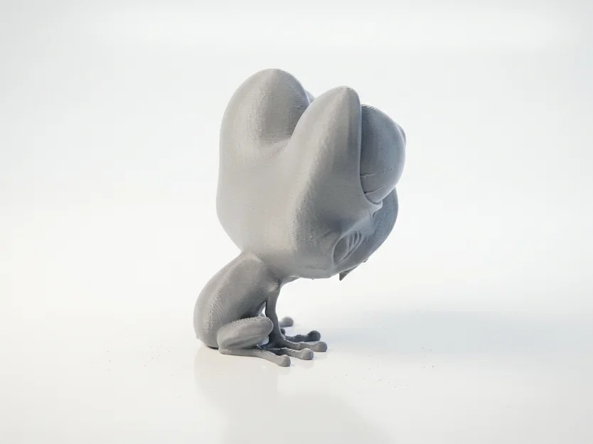 Mô hình ếch 3D đáng yêu có thể in ấn - Image 3