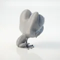 Mô hình ếch 3D đáng yêu có thể in ấn - Thumbnail 3