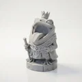Mô hình 3D Tượng Ếch Hoàng Gia (Frog King) - Thumbnail 1