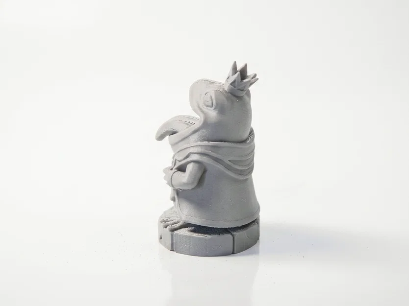 Mô hình 3D Tượng Ếch Hoàng Gia (Frog King) - Image 4
