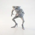 Mô hình 3D chú ếch diện vest lịch lãm (Frog In Suit Figurine) - Thumbnail 1