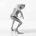 Mô hình 3D chú ếch diện vest lịch lãm (Frog In Suit Figurine) - Thumbnail 3