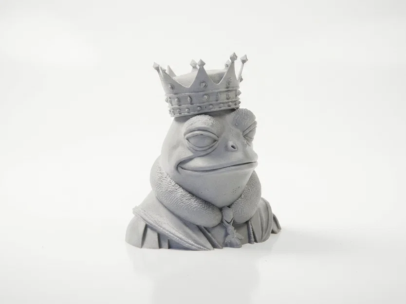 Mô hình 3D Ếch Hoàng Gia (Frog King) đầy uy nghi - Image 2