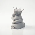 Mô hình 3D Ếch Hoàng Gia (Frog King) đầy uy nghi - Thumbnail 4