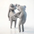 Mô hình ếch nhảy múa đáng yêu in 3D - Thumbnail 3