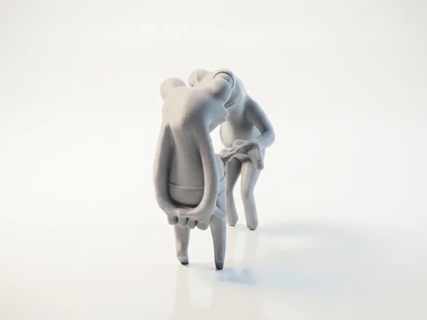 Mô hình ếch nhảy múa đáng yêu in 3D - Image 4