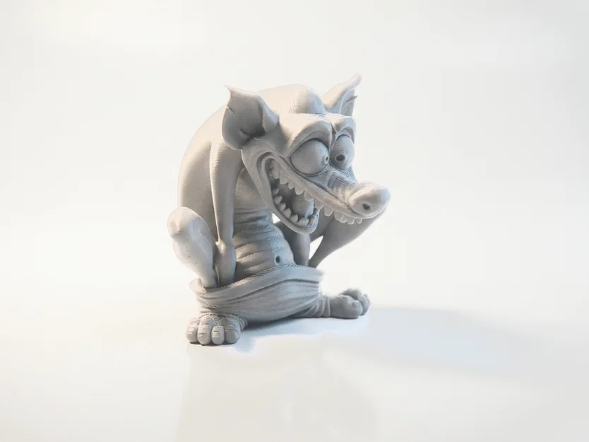 Mô hình linh cẩu tinh nghịch đáng yêu - File in 3D - Image 2