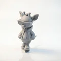 Mô hình 3D nhân vật hươu cao cổ (Giraffe Guy) cực ngầu - Thumbnail 1