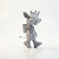 Mô hình 3D nhân vật hươu cao cổ (Giraffe Guy) cực ngầu - Thumbnail 2