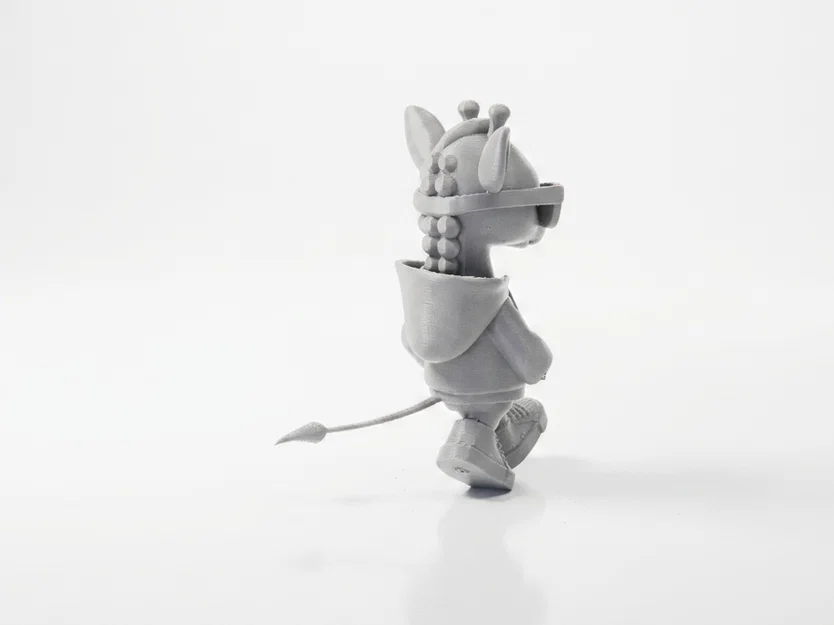 Mô hình 3D nhân vật hươu cao cổ (Giraffe Guy) cực ngầu - Image 3