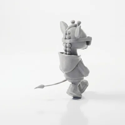 Mô hình 3D nhân vật hươu cao cổ (Giraffe Guy) cực ngầu